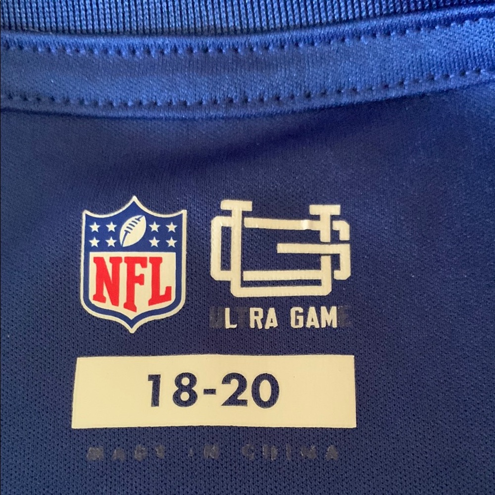 Buffalo David Bitton Blue Long Sleeve Tee - Picture 4 of 4